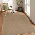 Lahome Farmhouse Rugs for Living Room 5x8 Neutral Area Rug - Soft, Non