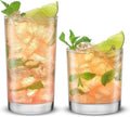 JoyJolt Alain Drinking Glasses Set of 8 for Every Occasion