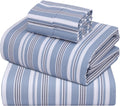 ZOYER 100% Cotton King Sheets Set - Cooling Crisp Percale