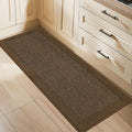 Kitchen Runner Rug 24in x 60in Brown - Absorbent Non-Slip Mat