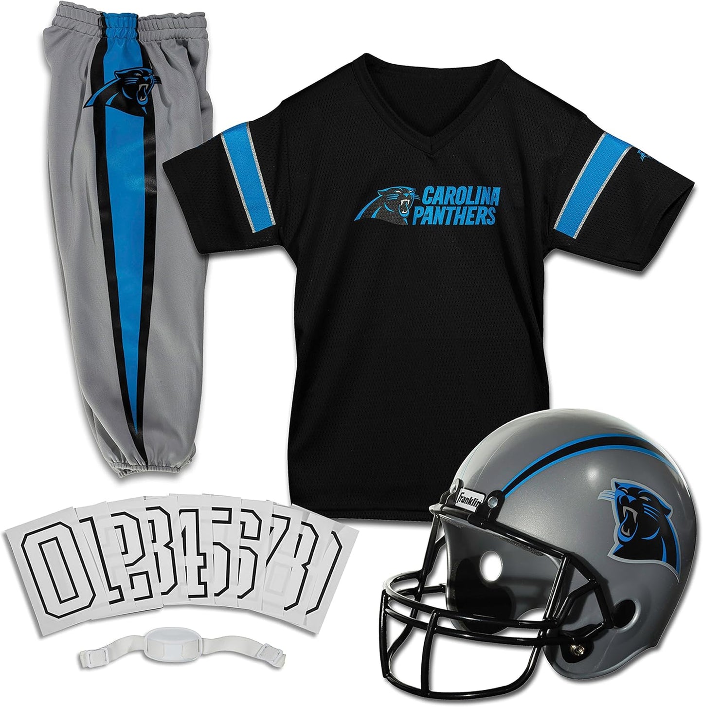 NFL Youth Football Uniform Set for Boys & Girls - Carolina Panthers