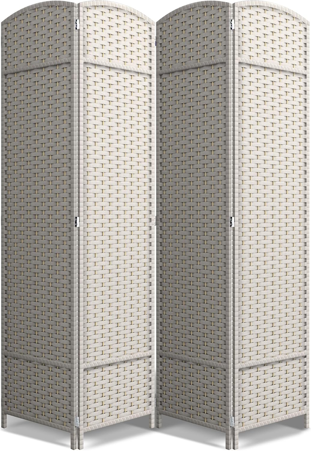 Sorbus 4 Panel Room Divider - Stylish Privacy Screen Solution