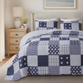 SLPR Americana Pride 3-Piece Quilt Set - Lightweight Patriotic Quilt