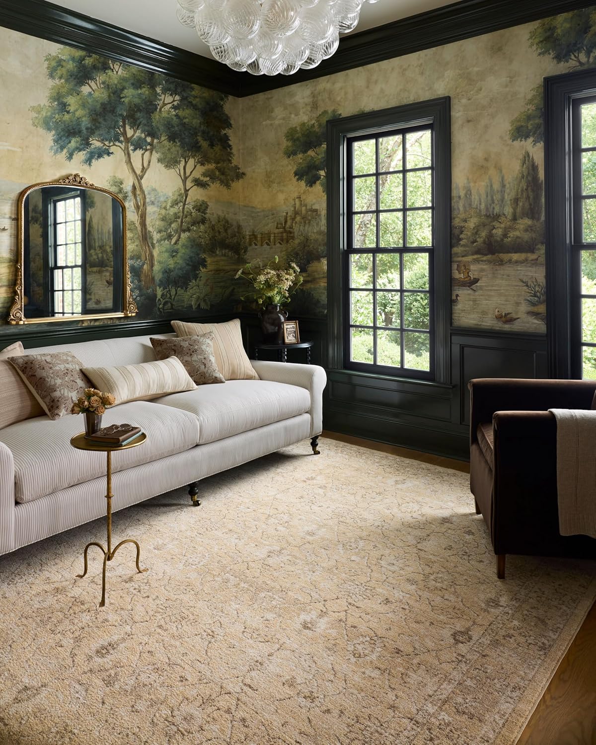 Vintage Style Area Rug from Chris Loves Julia Palma Collection