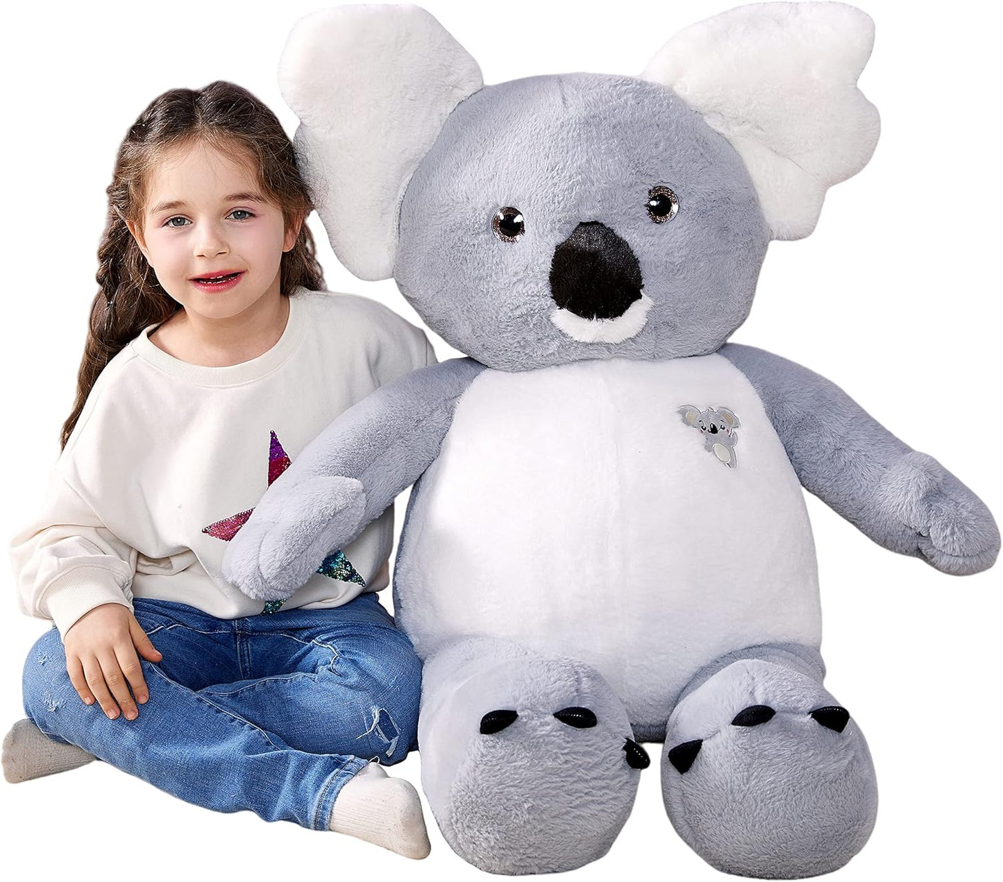 IKASA Large Koala Stuffed Animal Plush Toy for Kids Gifts