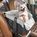 Center Console Dog Car Seat for Small Dogs - Secure Comfort