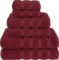 American Soft Linen Luxury 6 Piece Towel Set - Soft, Absorbent