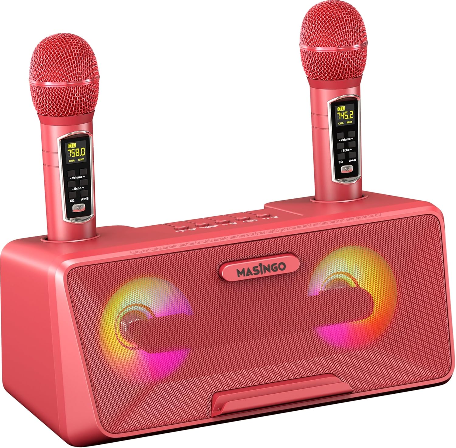 Wireless Mic Karaoke Machine by MASINGO