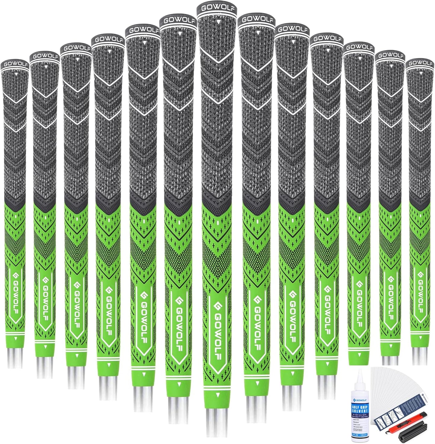 Gowolf Multi-compound Golf Grips - Choose Your Perfect Grip!