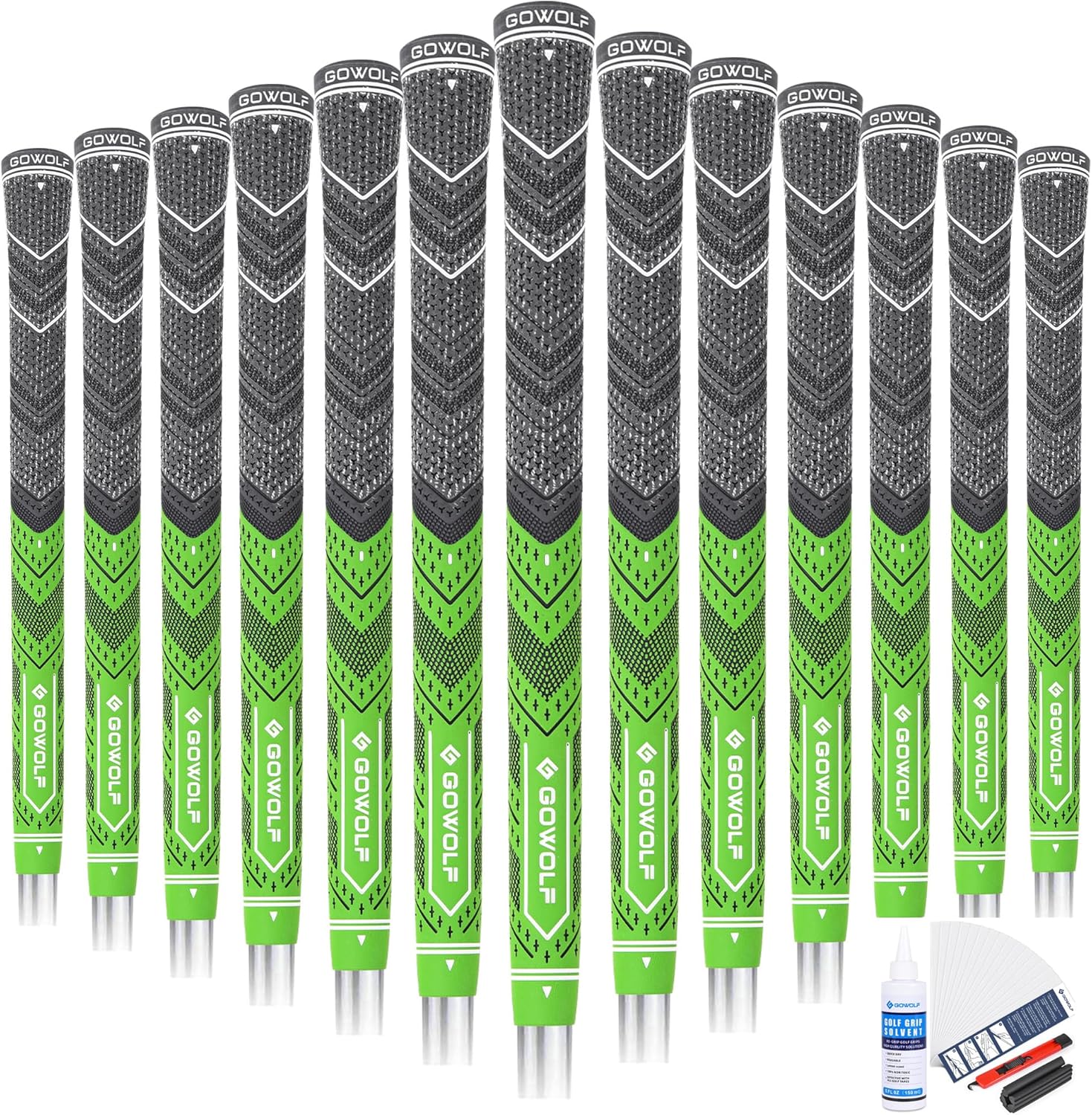 Gowolf Multi-compound Golf Grips - Choose Your Perfect Grip!