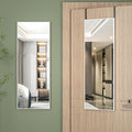 Full Length Door Mirror 44in x 16in - Over The Door Full Body Mirror