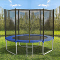 14 ft Trampoline with Safety Enclosure Net - Heavy Duty Outdoor Fun