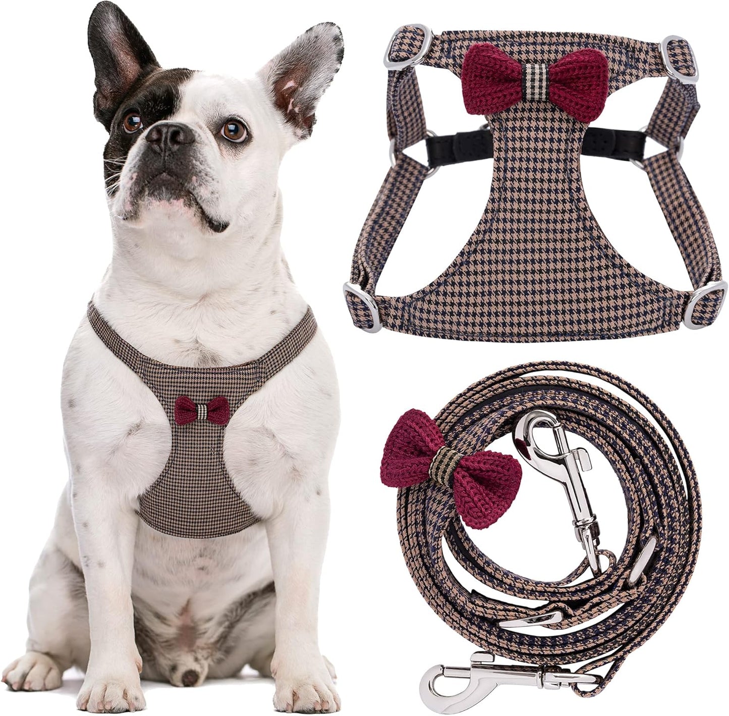 Puppytie No Pull Dog Harness for Medium Dogs, Soft & Adjustable