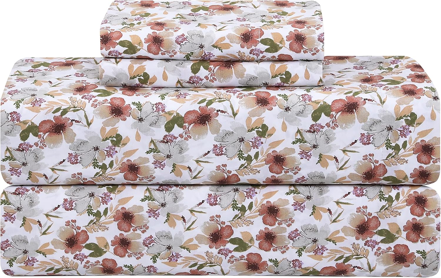 Softest 100% Cotton Sheets with 16in Deep Pocket for Comfort