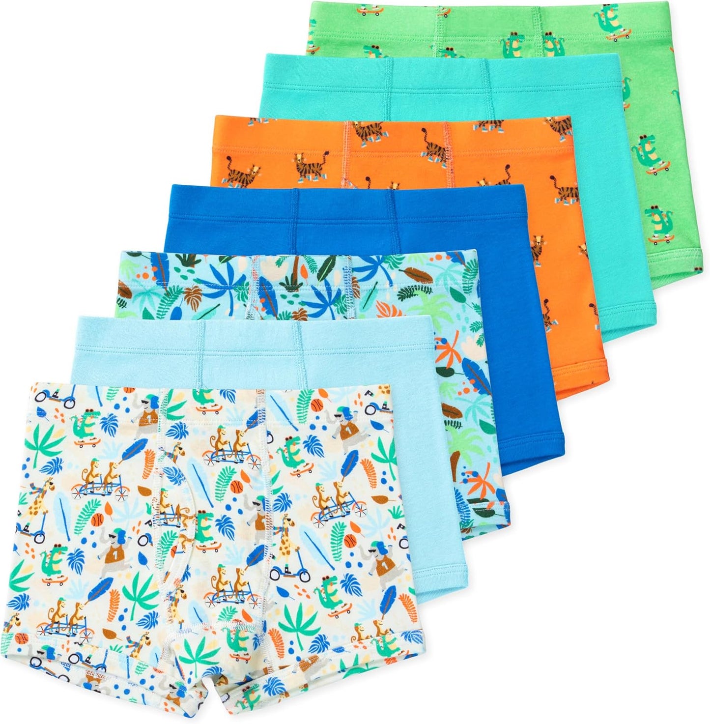 Lucky & Me Nolan Boys Organic Cotton Boxer Briefs 7-Pack Review
