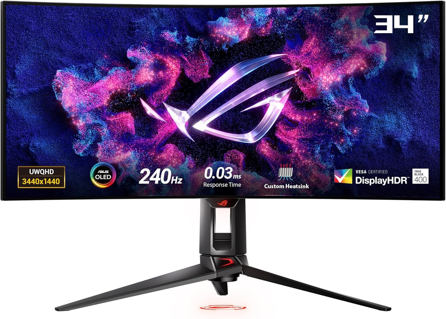 ASUS ROG OLED Ultrawide Gaming Monitor - 240Hz Speed