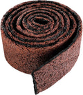 Rubber Mulch Roll 140in x 5.5in Double Sided - Durable Garden Edging