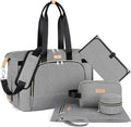Large Diaper Bag Tote for Moms - All-in-One Mommy Travel Bag