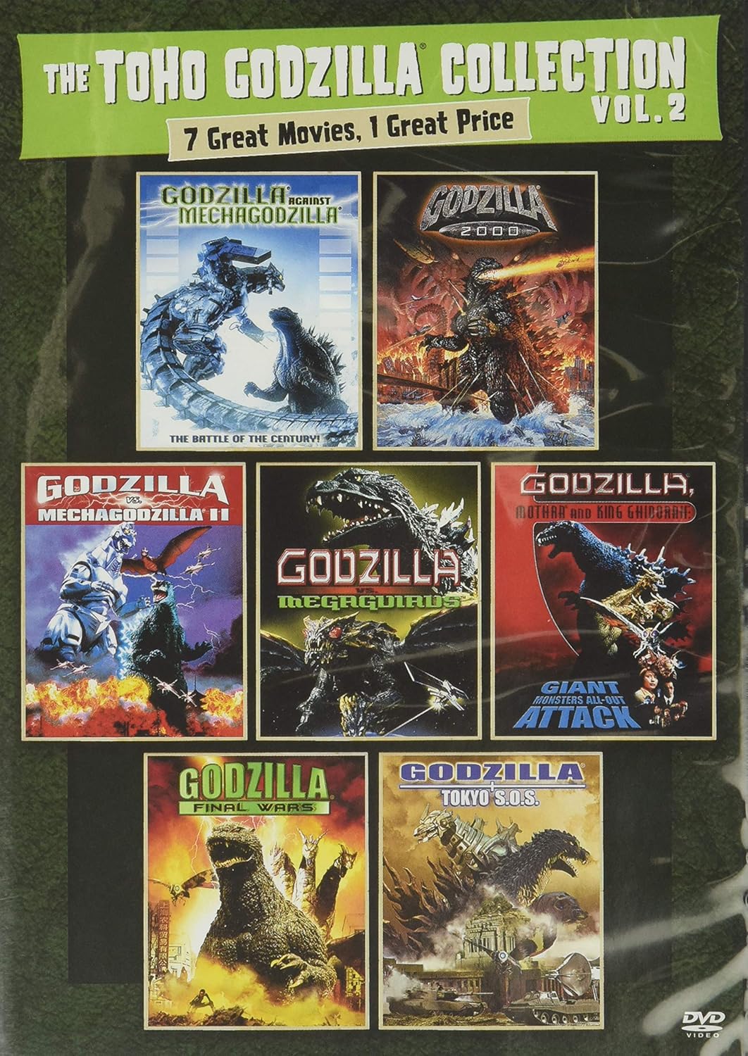 Godzilla Mega Set - Ultimate Collection for Fans of Kaiju