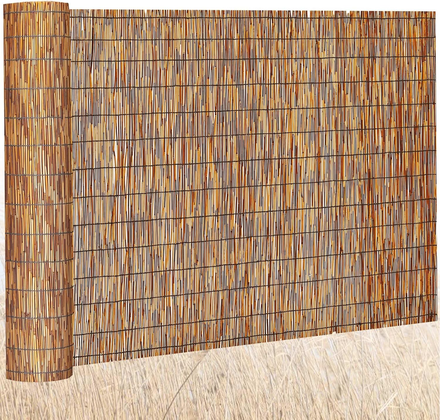 Bamboo Privacy Screen for Garden and Patio by Barydat