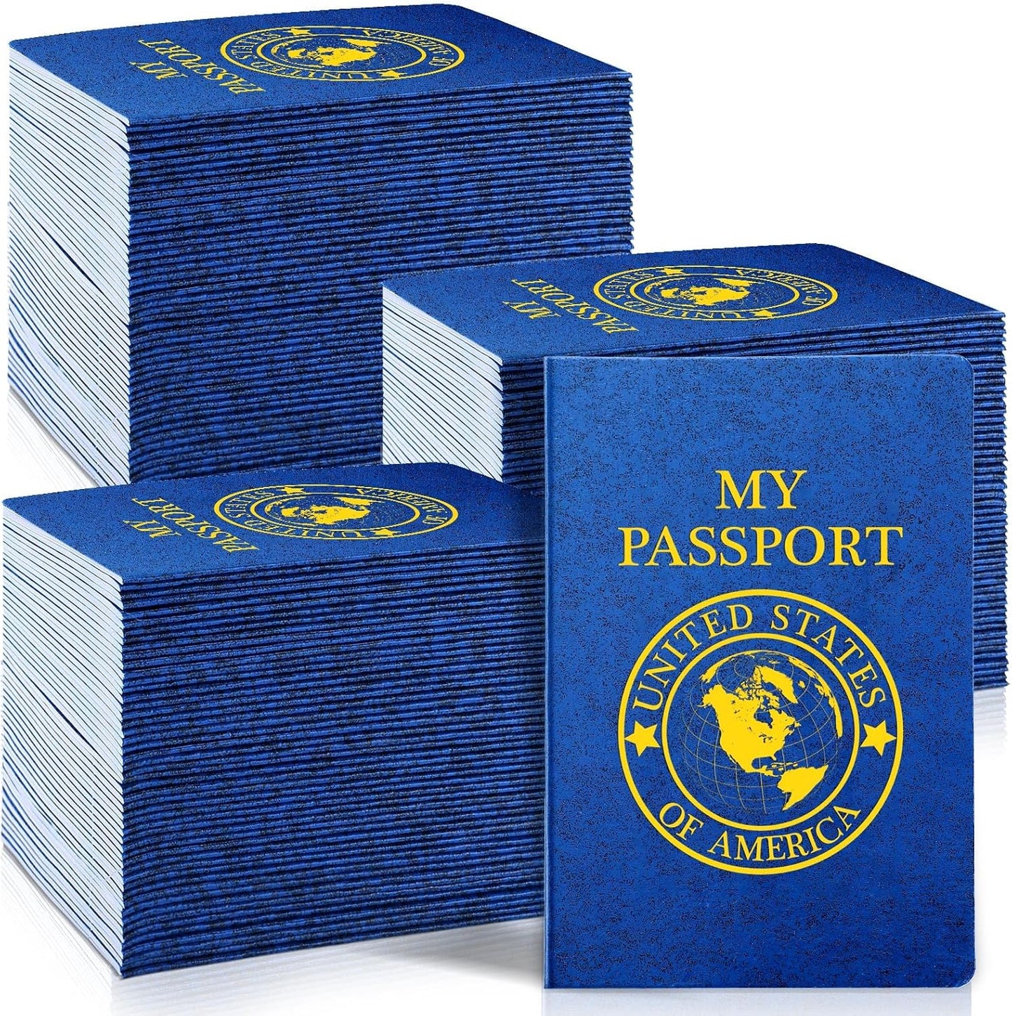 Blue Play Passport Book Set - 200 Pcs