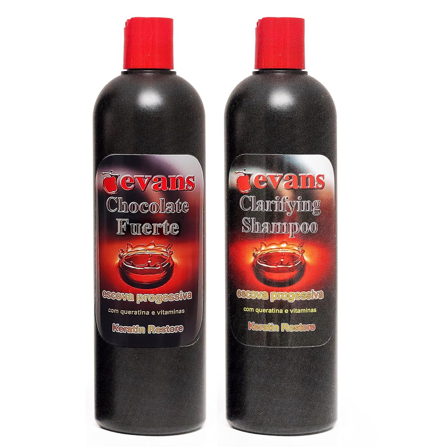 evans COMBO PACK Brazilian Keratin Hair Smoothing Treatment