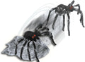 Black Jumping Spider Animatronic - Motion Activated Halloween Prop