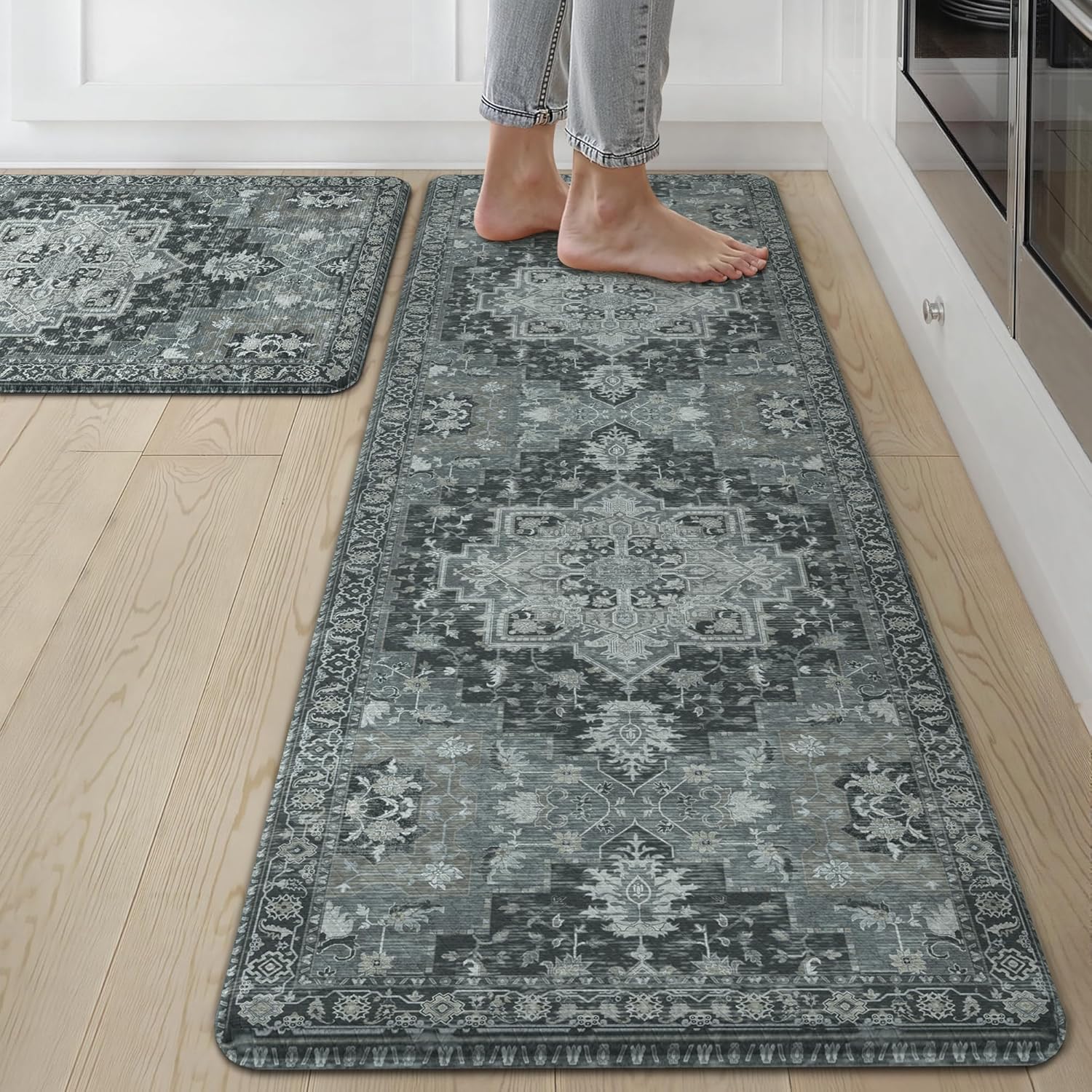 GENIMO Kitchen Mats for Floor: Stylish Anti Fatigue Comfort Rugs