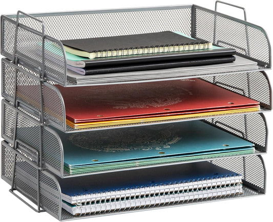 Mind Reader Stackable Paper Tray for Office Organization Needs