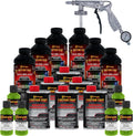 Custom Coat Lime Green 1.5 Gallon Spray-On Truck Bed Liner Kit