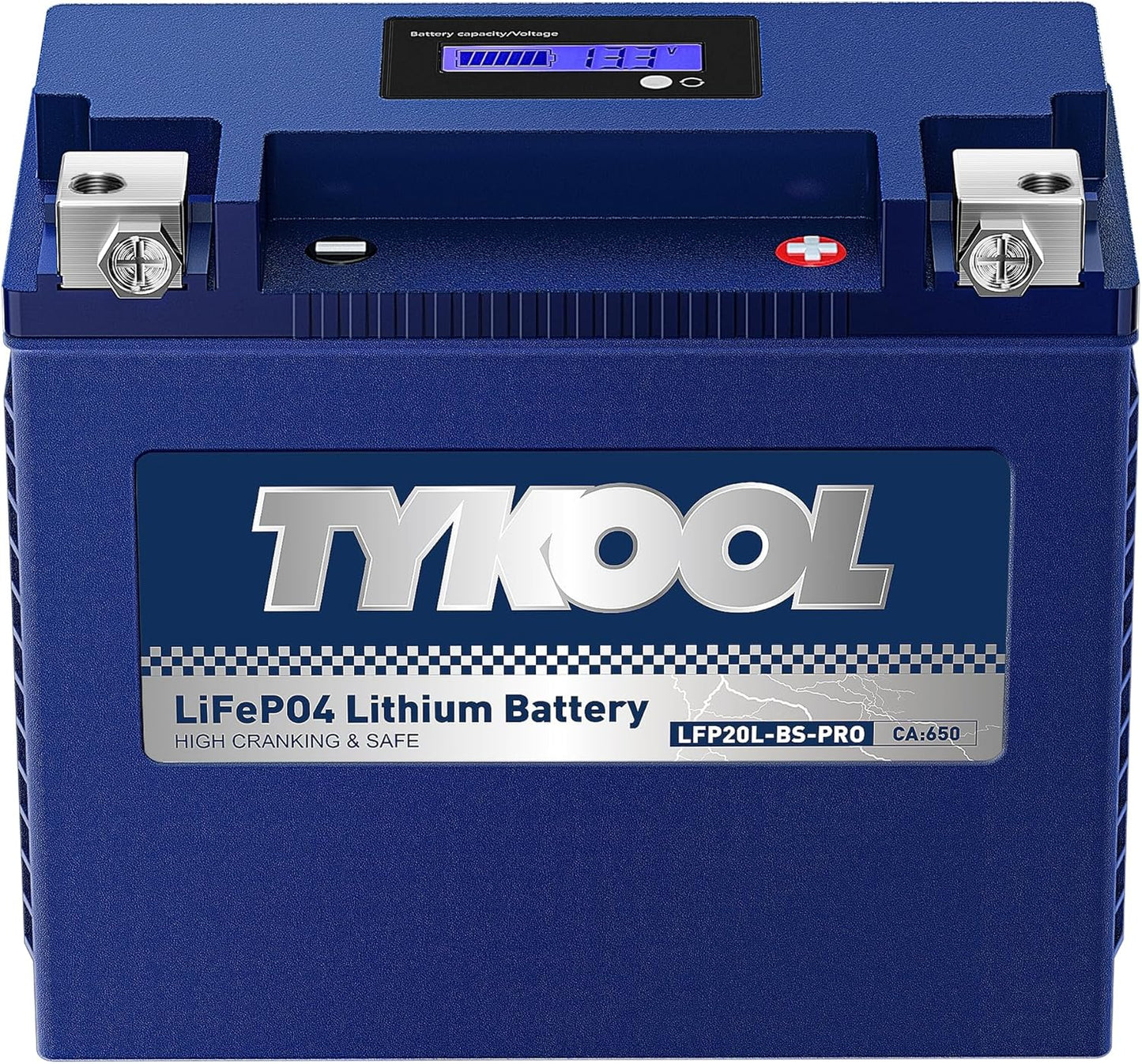 High Performance LiFePO4 Lithium Motorcycle Battery by TYKOOL