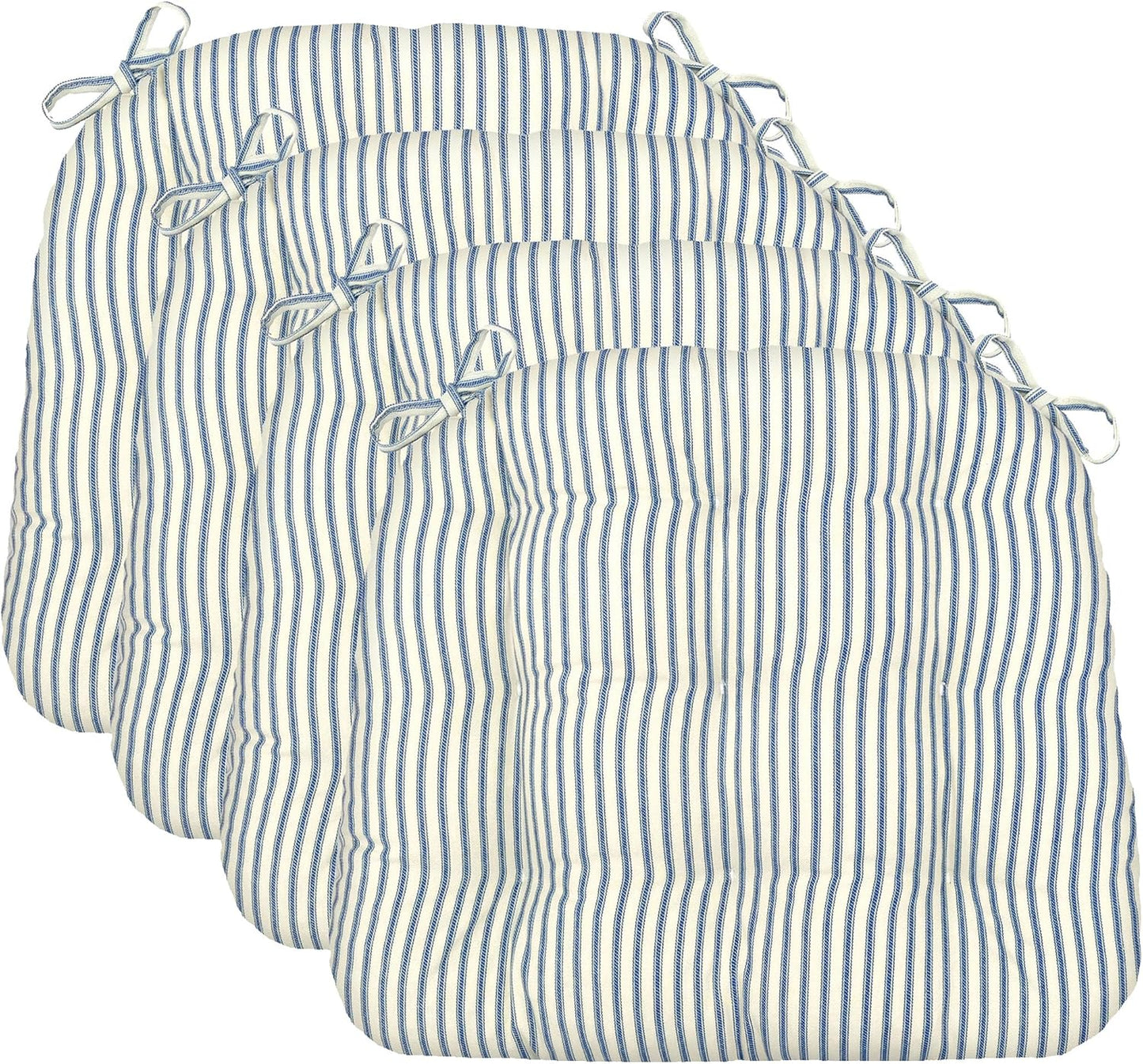 Barnett Home Decor Chair Cushions - Comfortable Dining Seat Pads