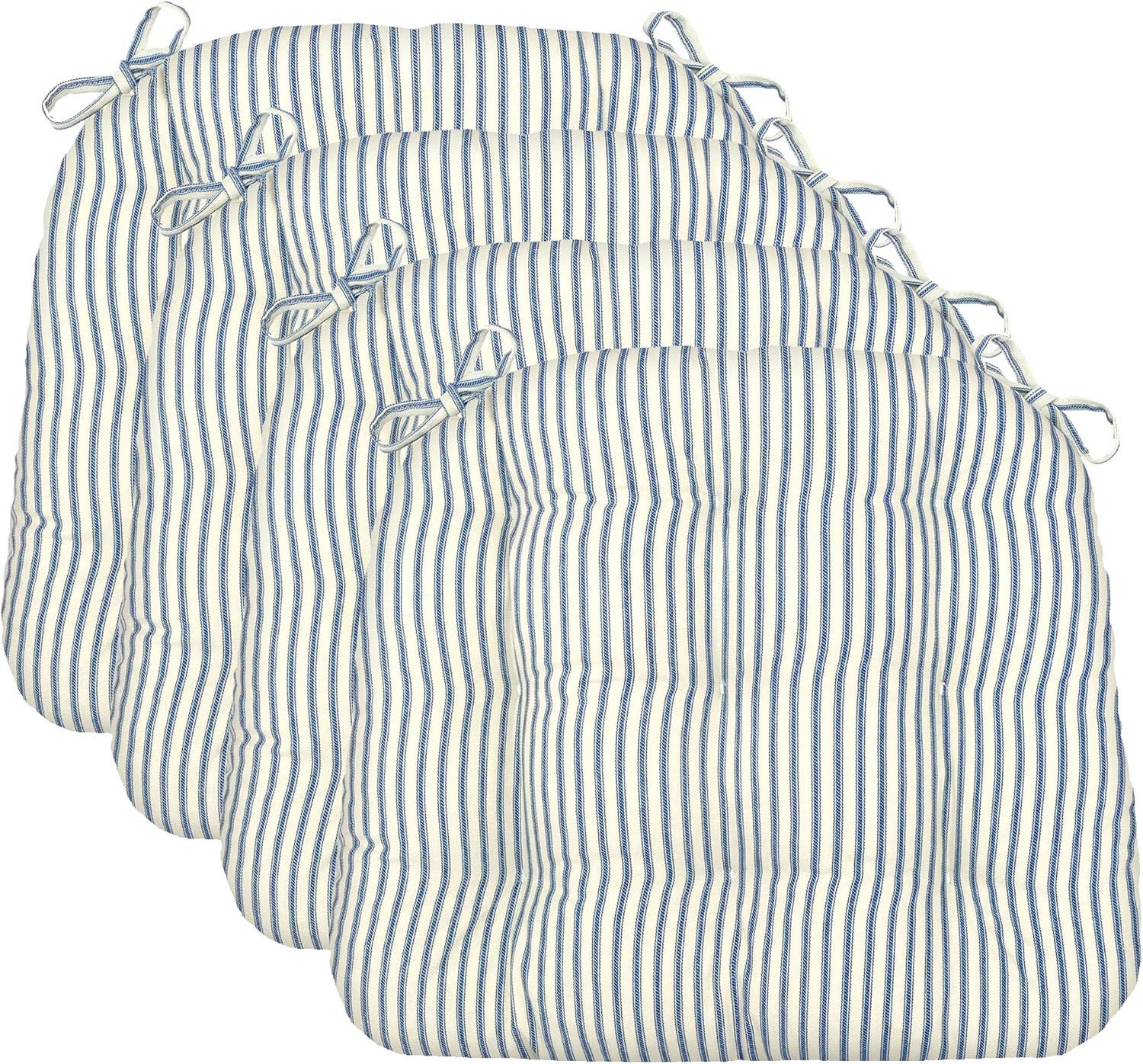 Barnett Home Decor Chair Cushions - Comfortable Dining Seat Pads