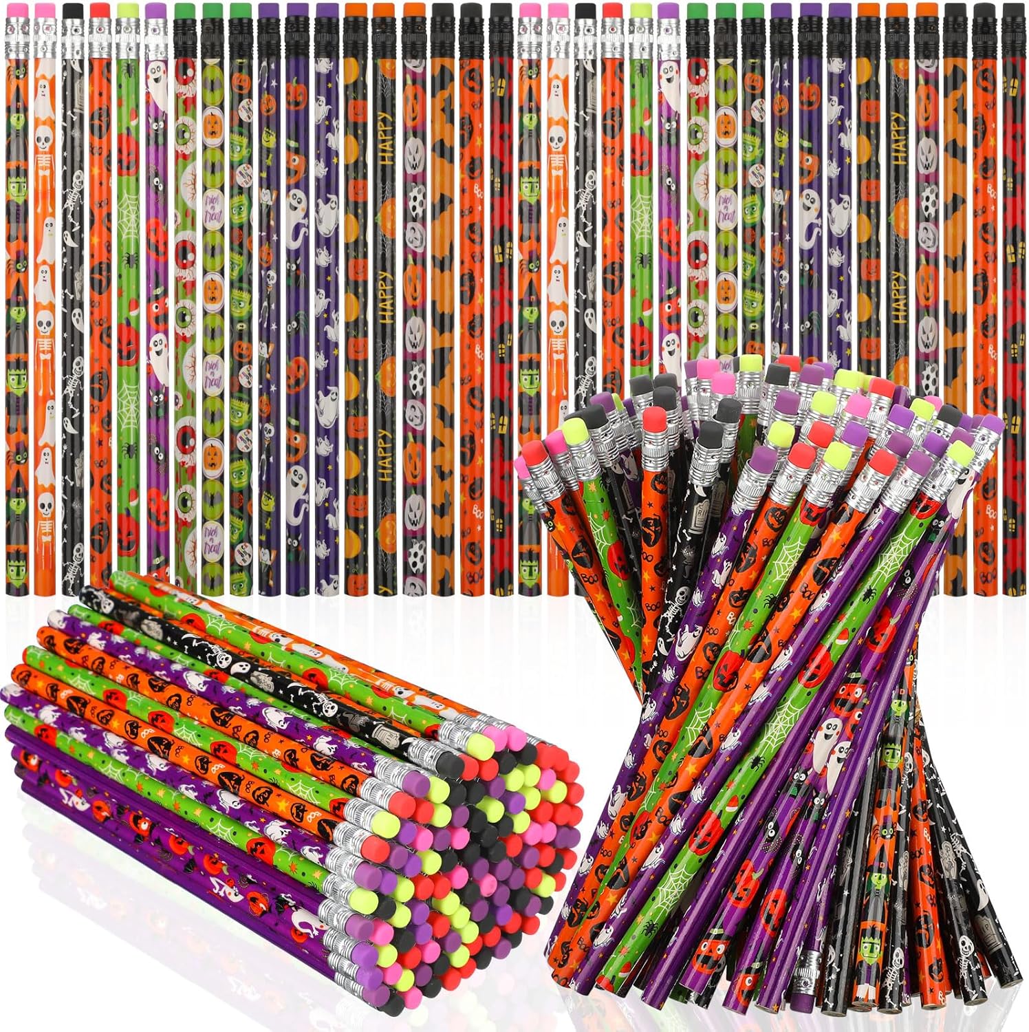360 Pieces Halloween Pencil Assortment for Fun and Creativity