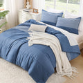 Litanika Comforter Set Full Size Sapphire Blue - Lightweight