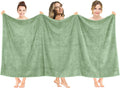 American Soft Linen Oversized Bath Sheet 40x80 - Extra Large Absorbent