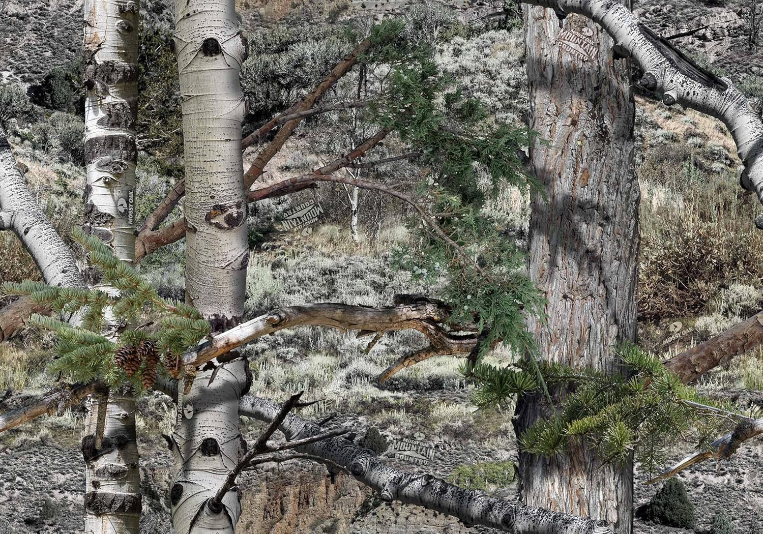 Mossy Oak Matte Camo Roll for DIY Projects - 24x60 in Size
