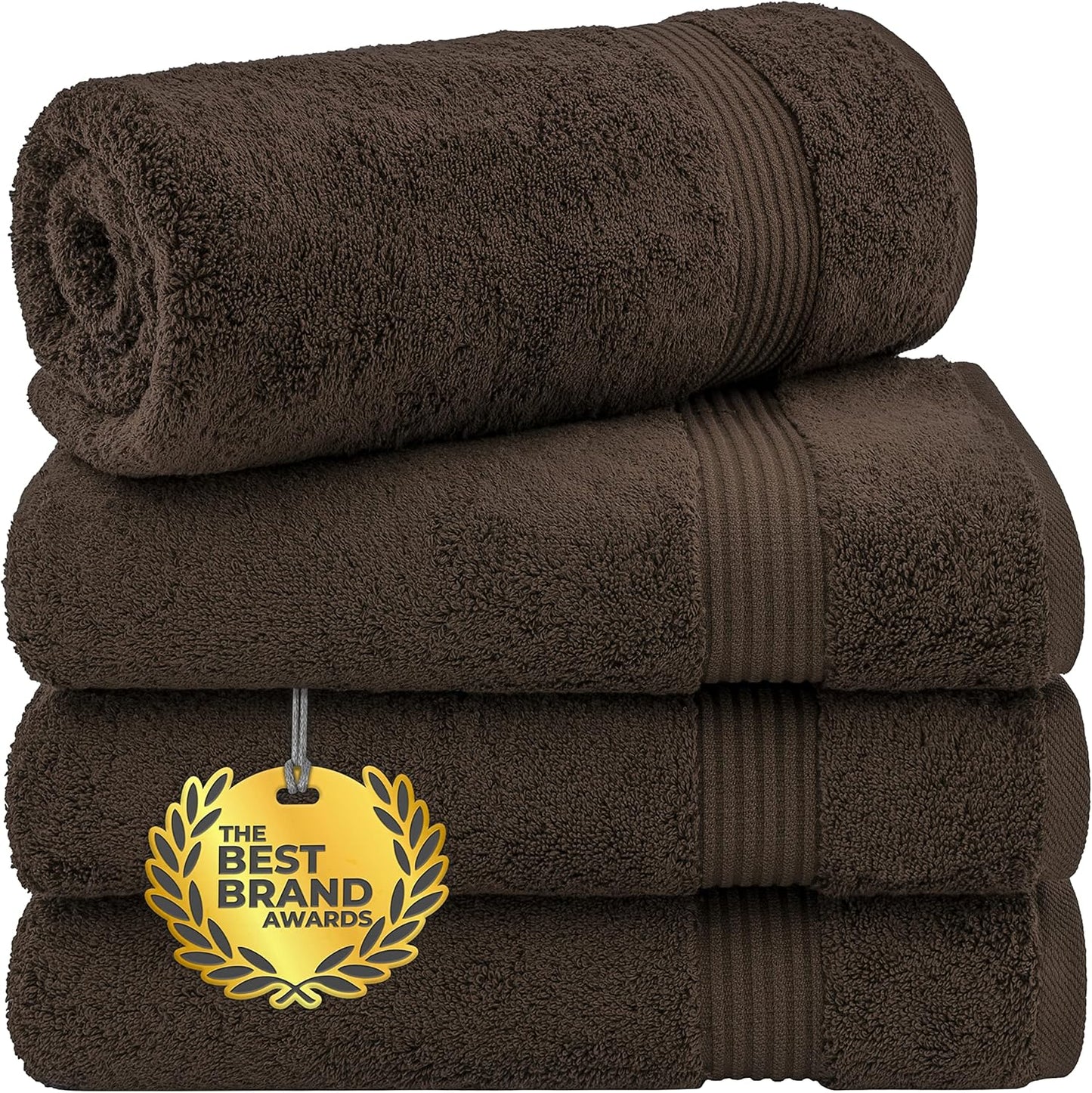 Extra Large Cotton Turkish Bath Towels Set for Luxurious Comfort