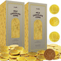 Fruidles Gold Coins Wrapped in Foil for Parties and Celebrations