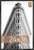 MCS Trendsetter 24x36 Poster Frame Black High-Gloss - Sleek Wall