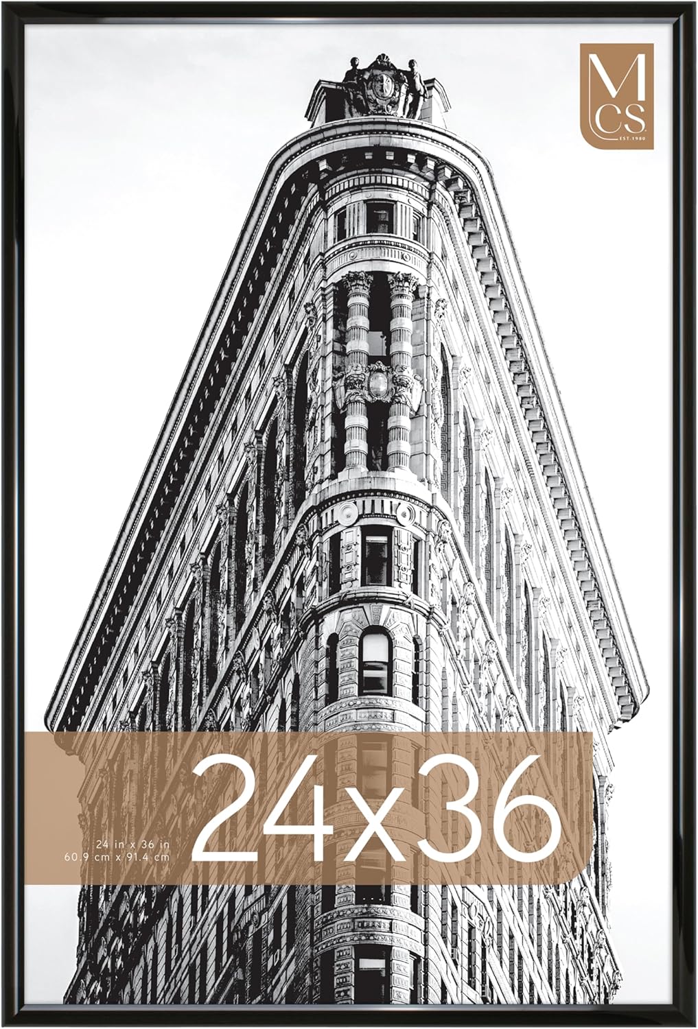 MCS Trendsetter 24x36 Poster Frame for Modern Wall Decor