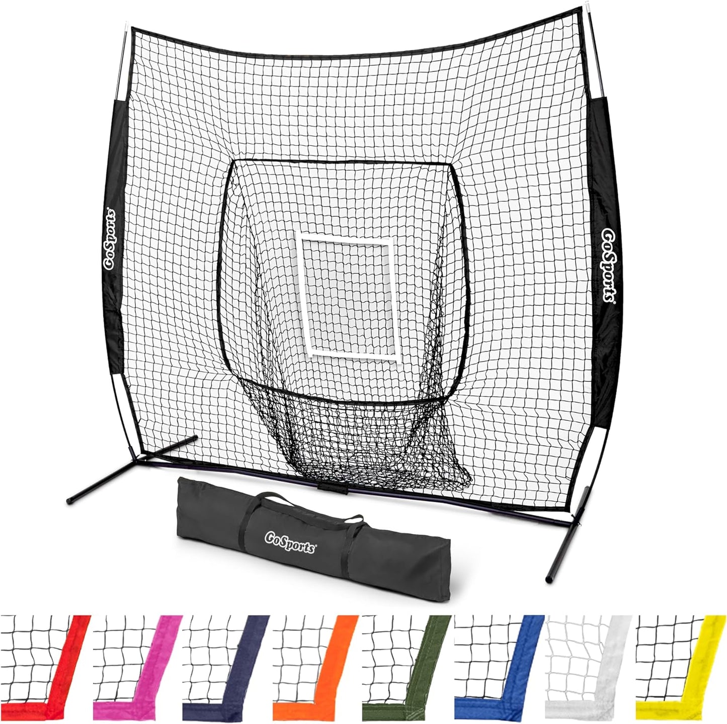 GoSports 7 x 7 ft Baseball & Softball Nets for Training