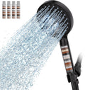 Filtered Shower Head with Handheld - High Pressure 9 Spray Modes
