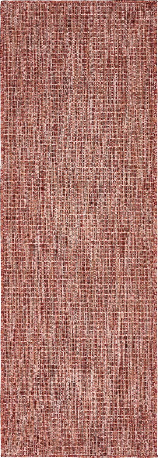 Unique Loom Casual Transitional Solid Heathered Area Rug Runner
