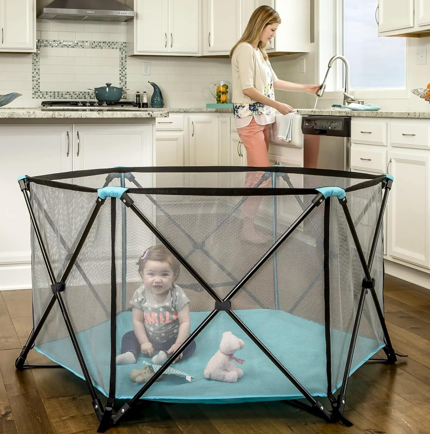 Regalo My Portable Play Yard for Indoor and Outdoor Use
