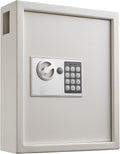 Adiroffice 40-Key Holder Wall Mount - Secure 40-Key Lock Box