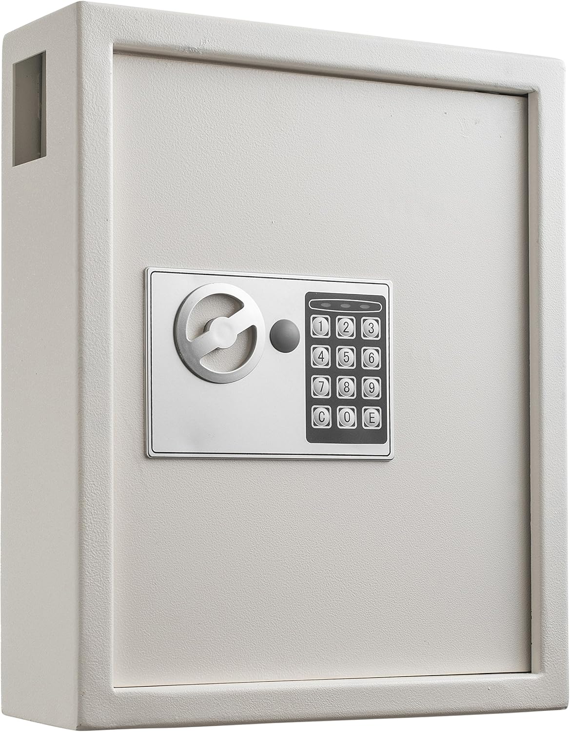 AdirOffice 40-Key Wall Mount Key Holder with Digital Lock Box