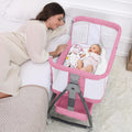 Baby Bassinet Bedside Sleeper 3-in-1 Rocking Bassinet - Adjustable