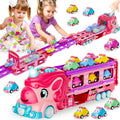 Unicorn Car Toys for 2 3 4 5 6 7 Year Old Toddler Girls - Foldable