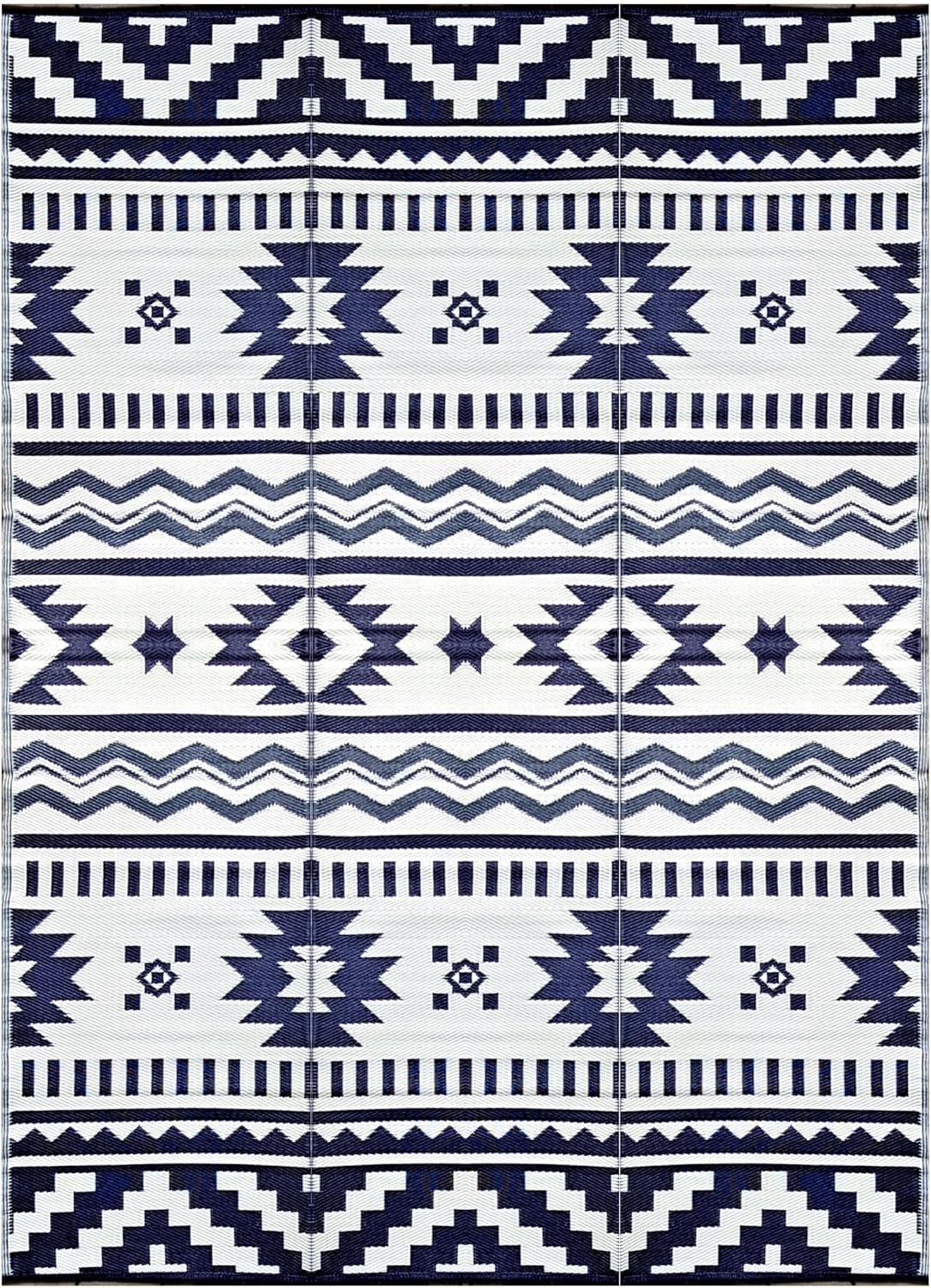 Durable 9x18 Outdoor Rugs for Camping and Patio Decor